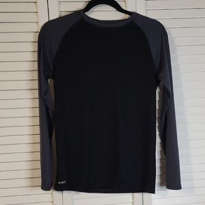 Athletic Works Black and Gray Performance Active Tee